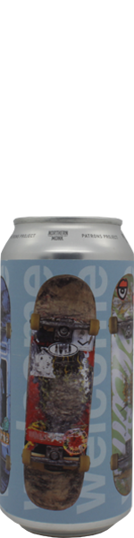 Northern Monk PATRONS PROJECT 22.05 INDEPENDENT NORTH // WELCOME SKATE STORE // ALCOHOL-FREE IPA - blik