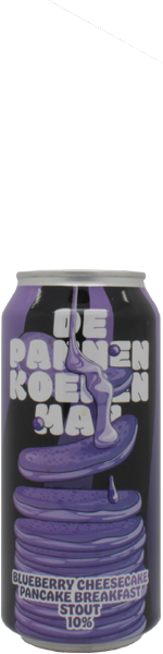 De Man De Pannenkoekenman - Blueberry Cheesecake Pancake - blik