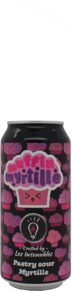 Les Intenables Muffin Myrtille - blik