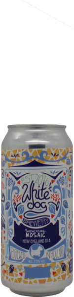 White Dog Showcasing: Mosaic - blik
