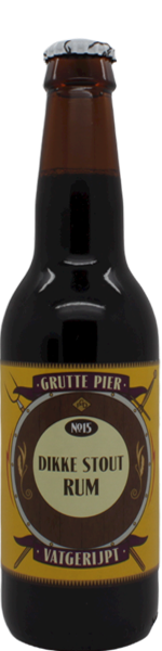 Grutte Pier Vatgerijpt No15 Dikke Stout Rum