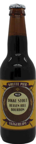 Grutte Pier Vatgerijpt No24 Dikke Stout Heaven Hill Bourbon