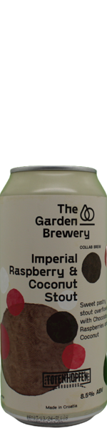 Garden Brewery Imperial Raspberry & Coconut Stout - blik