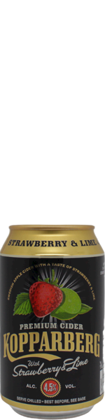 Kopparberg Strawberry & Lime Cider - blik