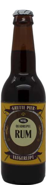 Grutte Pier Vagerijpt No16 Quadrupel Rum