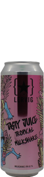Lervig Tasty Juice Tropical Milkshake - blik