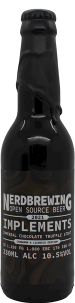  Implements Imperial Chocolate Truffle Stout - Cinnamon & Licorice Edition 2021