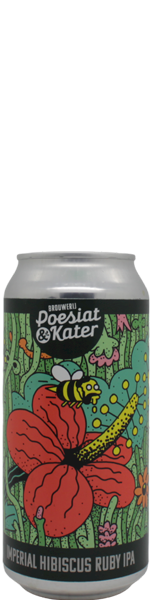Poesiat & Kater Poetry of Hangover Verse 11: Imperial Hibiscus Red IPA - blik