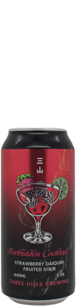 Three Hills Forbidden Cocktail Strawberry Daiquiri - blik