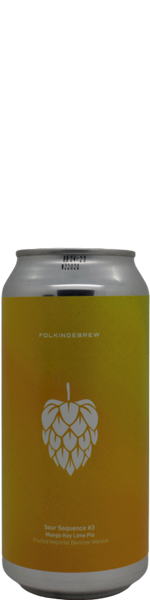 Folkingebrew Sour Sequence #3: Mango Key Lime Pie - blik