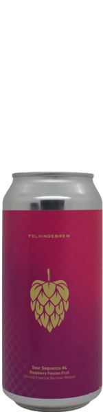 Folkingebrew Sour Sequence #4: Raspberry Passion Fruit - blik