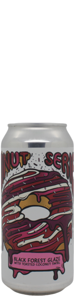 Amundsen DONUT SERIES - Black Forest Glaze With Toasted Coconut Swirl - blik