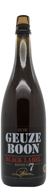 Boon Oude Geuze Boon Black Label Edition N°7 - 75cl