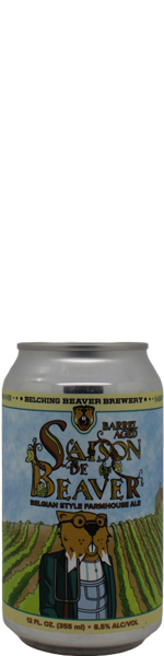 Belching Beaver Barrel Aged Saison De Beaver - blik
