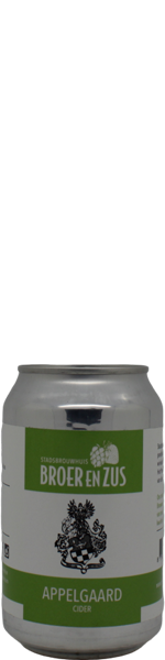 Broer en Zus Appelgaard Cider - blik