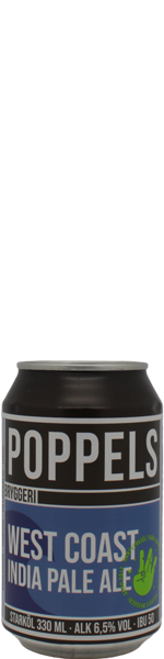 Poppels West Coast India Pale Ale - blik