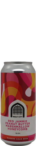 Vault City Red Jammie Peanut Butter Marshmallow Honeycomb - blik