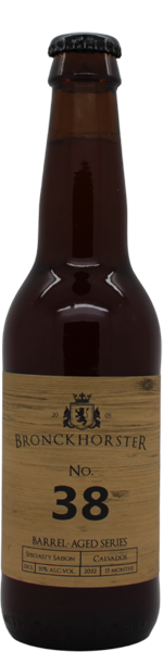 Bronckhorster No. 38 specialty Saison Calvados Barrel Aged
