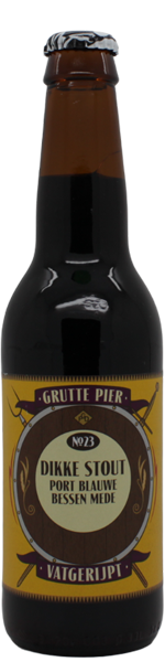 Grutte Pier Vtgerijpt #23 Dikke Stout Port Blauwe Bessen Mede