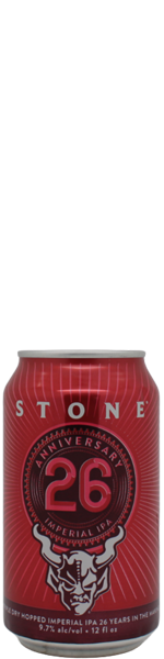 Stone 26th Anniversary Imperial IPA - blik