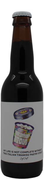 Zuyd My life is not complete without, this Italian tiramisu pastry stout
