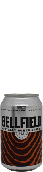 Bellfield Totally Wired Stout - blik