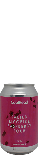 CoolHead Salted Licorice Raspberry Sour - blik