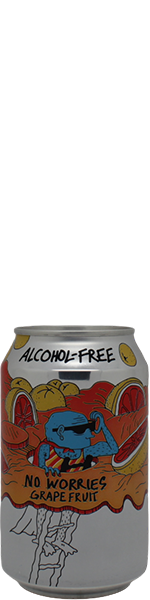 Lervig No Worries Grapefruit - alcohol-free