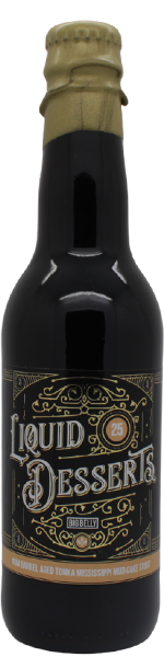 Big Belly Liquid Desserts 25 - Rum Barrel Aged Tonka Mississippi Mud Cake Stout