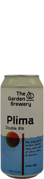Garden Brewery Plima - Double IPA - blik