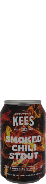 Kees Smoked Chili Stout - blik