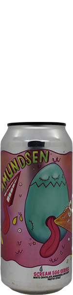Amundsen Scream Egg Series White Chocolate Marshmallow Fluff - blik