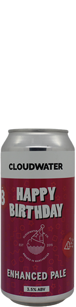 Cloudwater Happy Birthday - blik