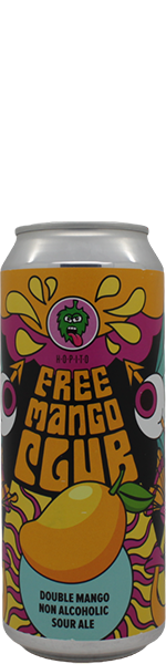Hopito Free Mango Club - non alcoholic sour - blik
