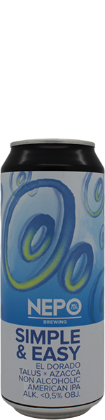 Nepomucen Simple & Easy - alcoholfree - blik