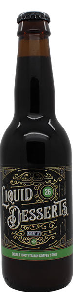 Big Belly Liquid Desserts 26 Double Shot Italian Coffee Stout
