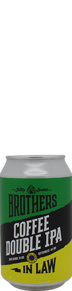 Brothers In Law Coffee Double IPA - blik