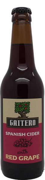 Gaitero Spanish Cider With Red Grape