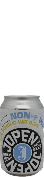 Jopen Nonnetje Wit Low Alcoholic - blik
