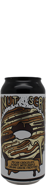 Amundsen Donut Series Pecan Chocolate Donut With Maple Cream Cheese Frosting - blik