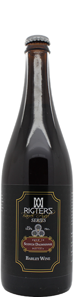 Rigters Barrel Aged Series 2020 Barley Wine (Scotch Dalwhinnie) - 75cl