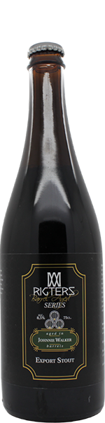 Rigters Barrel Aged Series 2020 Export Stout (Johnnie Walker) - 75cl