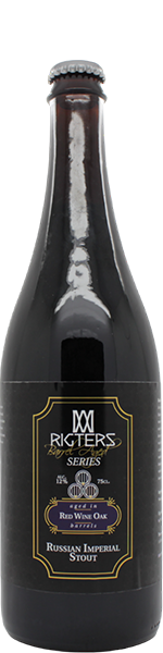 Rigters Barrel Aged Series 2020 Russian Imperial Stout (Red Wine Oak) - 75cl