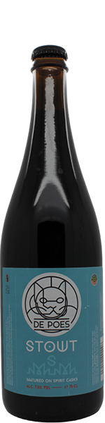 De Poes Stowt Bourbon Barrel Aged - 75cl