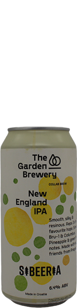 Garden Brewery / Sibeeria New England IPA - blik
