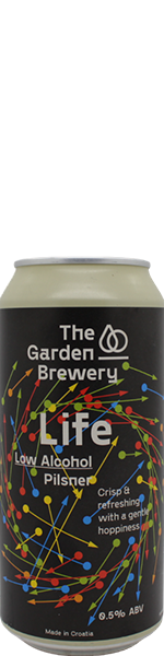 Garden Brewery Life - Low Alcohol Pilsner - blik
