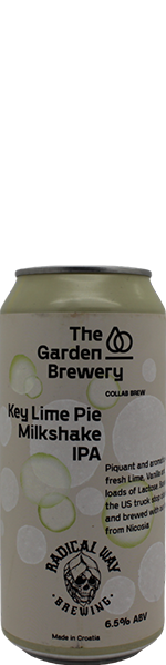 Garden Brewery / Radical Way Key Lime Pie Milkshake IPA - blik