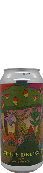 White Dog / Garden Brewery Earthly Delights - blik
