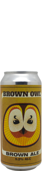 Dry & Bitter Brown Owl Brown Ale - blik