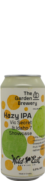 Garden Brewery / Wild East Hazy IPA: Vic Secret & Idaho 7 - blik